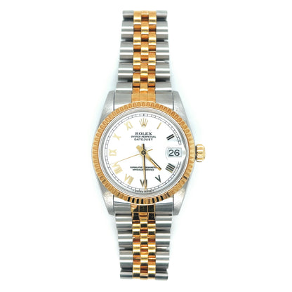 Rolex Datejust 31MM White Roman Dial