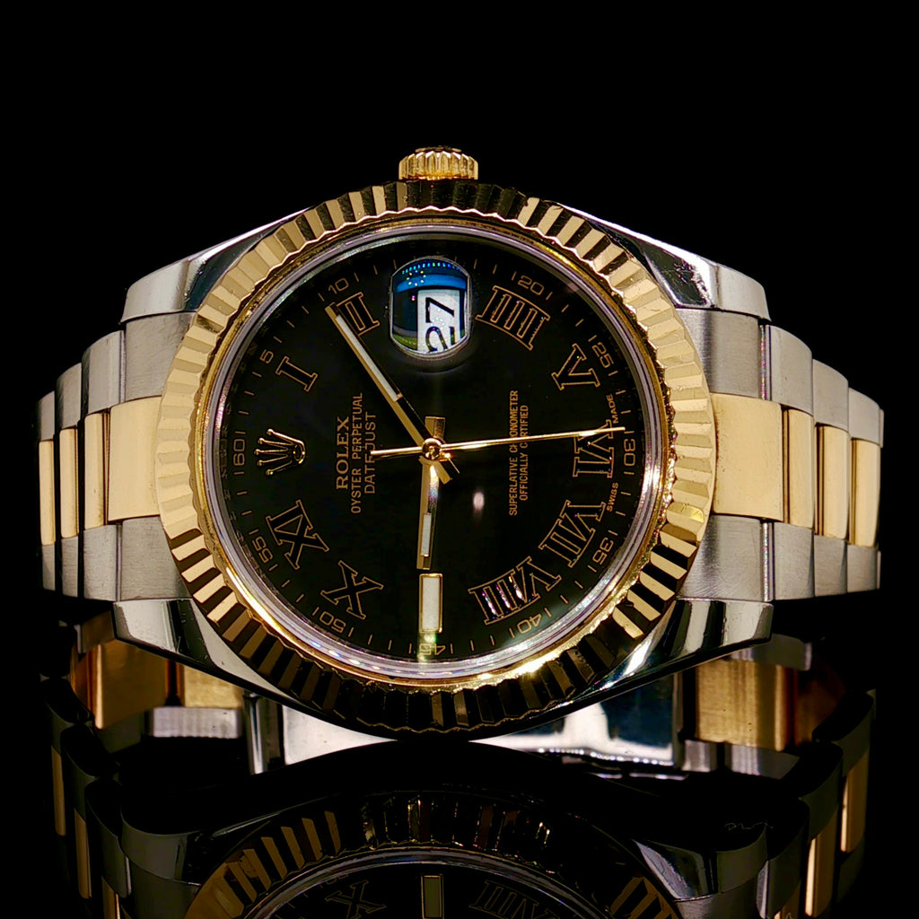 Two Tone 18k Rolex Datejust II 41MM