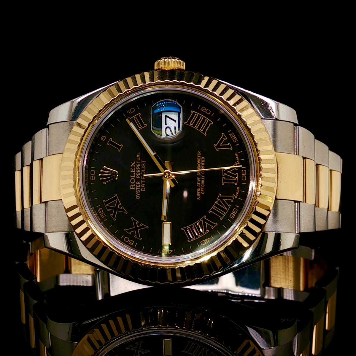 Two Tone 18k Rolex Datejust II 41MM