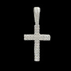 Classic Solid Gold & Diamond Cross