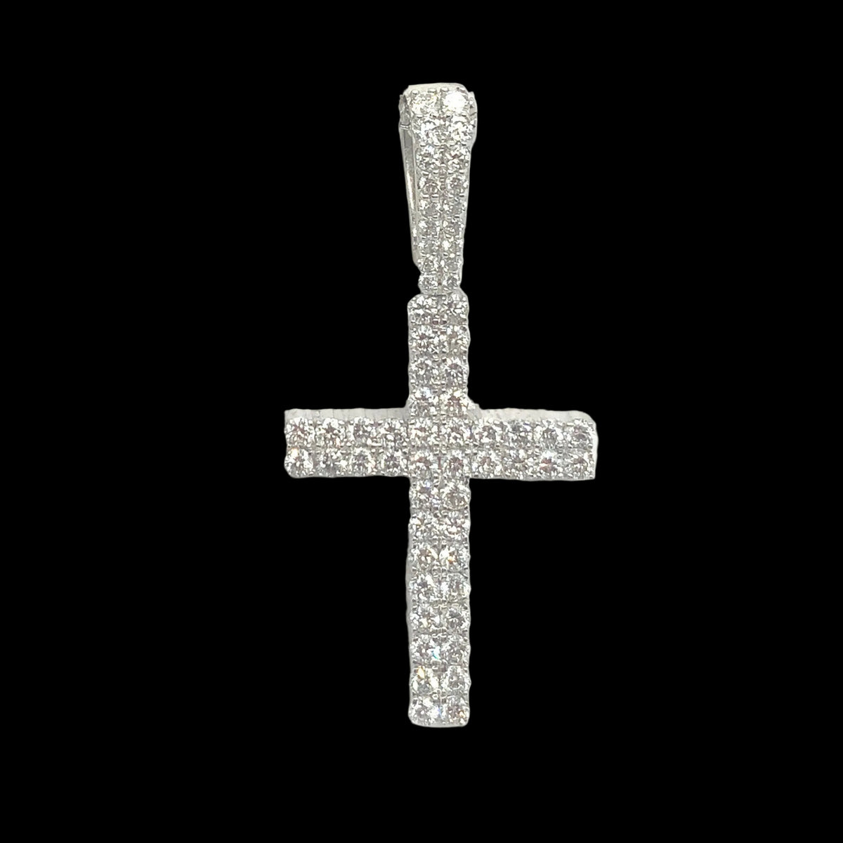 Classic Solid Gold & Diamond Cross
