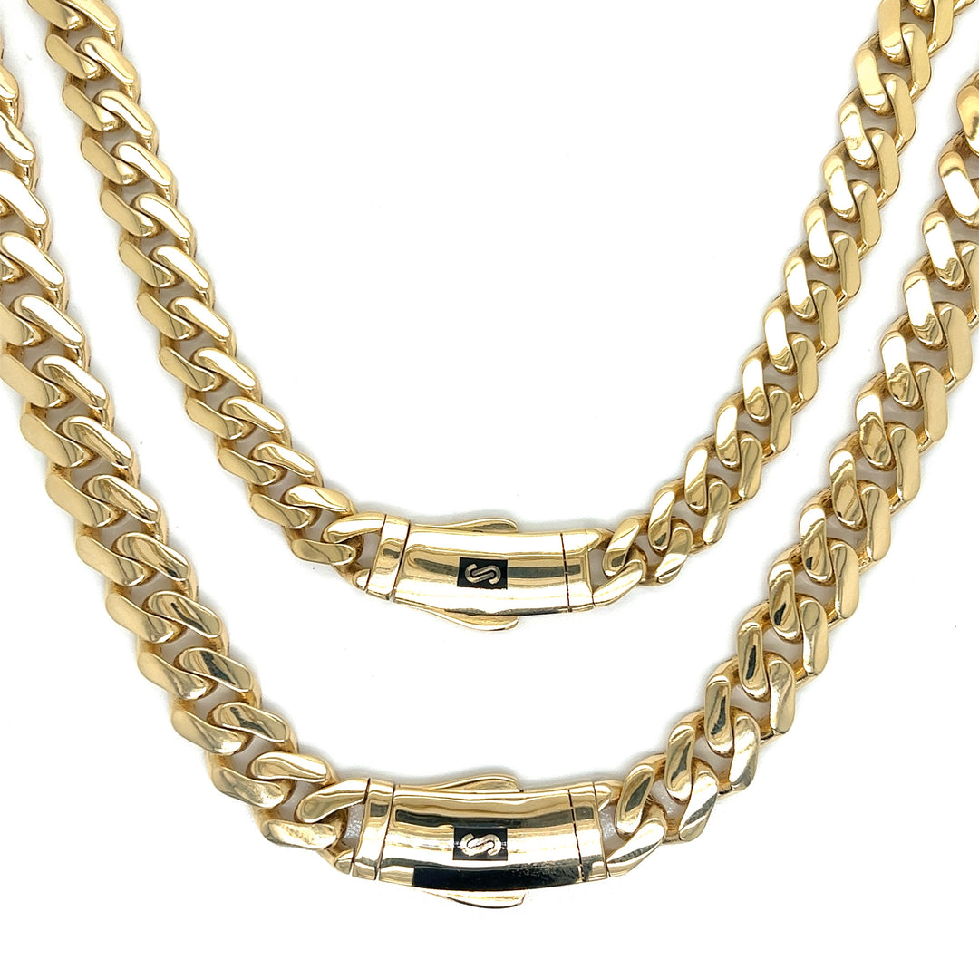 14KT Monaco Cuban Chains