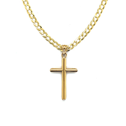 Solid Gold Cross in 14KT