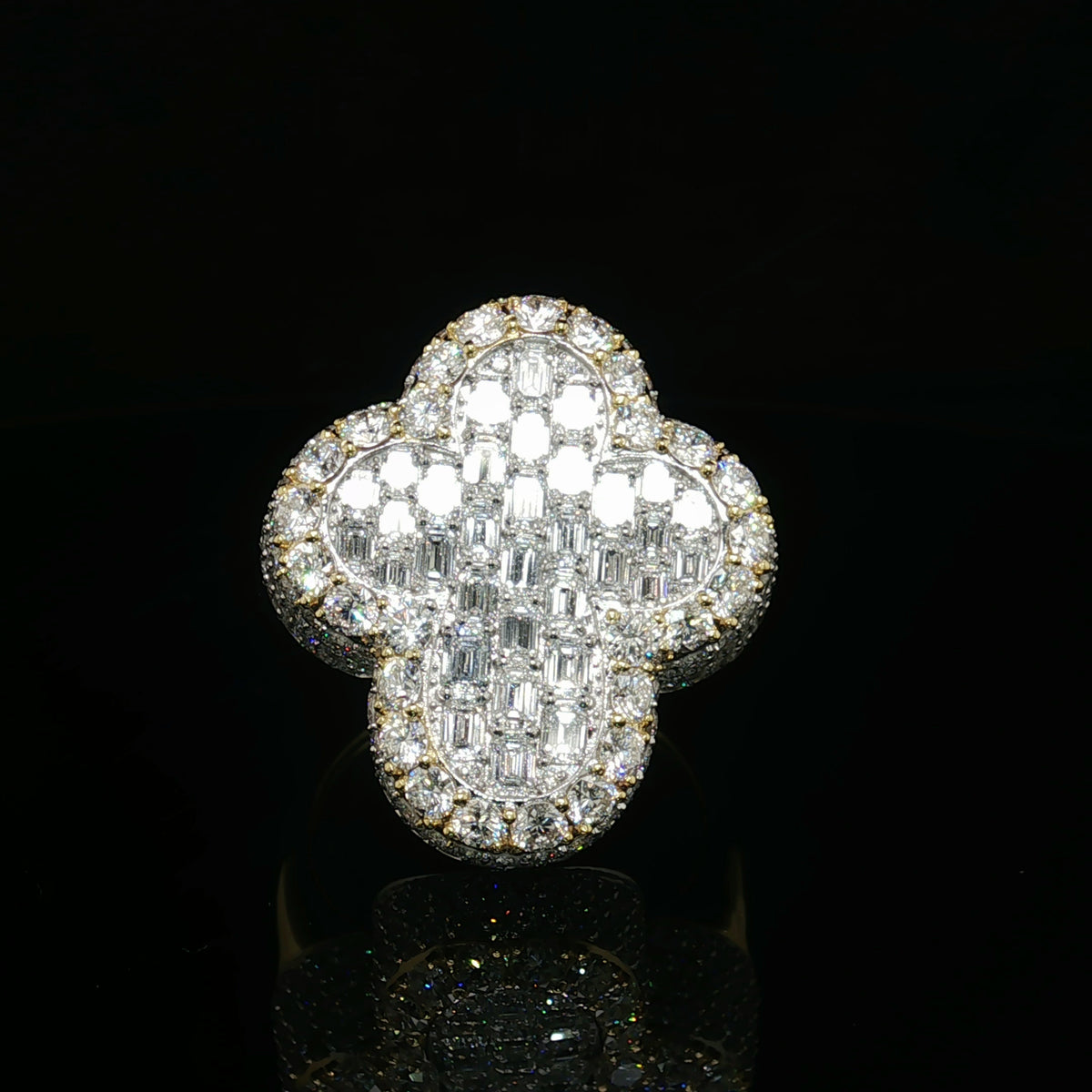 Diamond Men’s Cross Ring Lab 6 CT