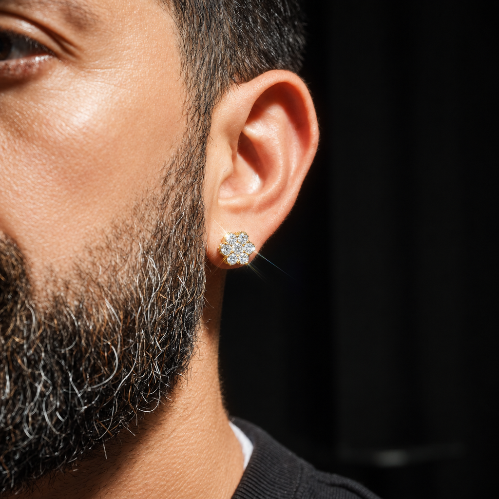 VVS Flower Studs