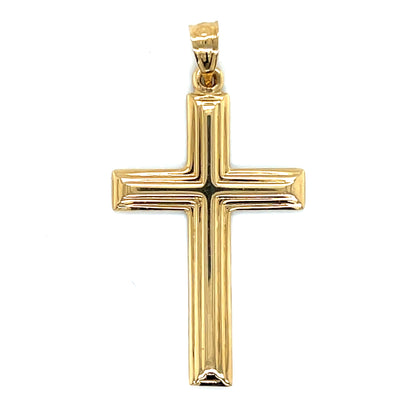 Solid Gold Cross in 14KT