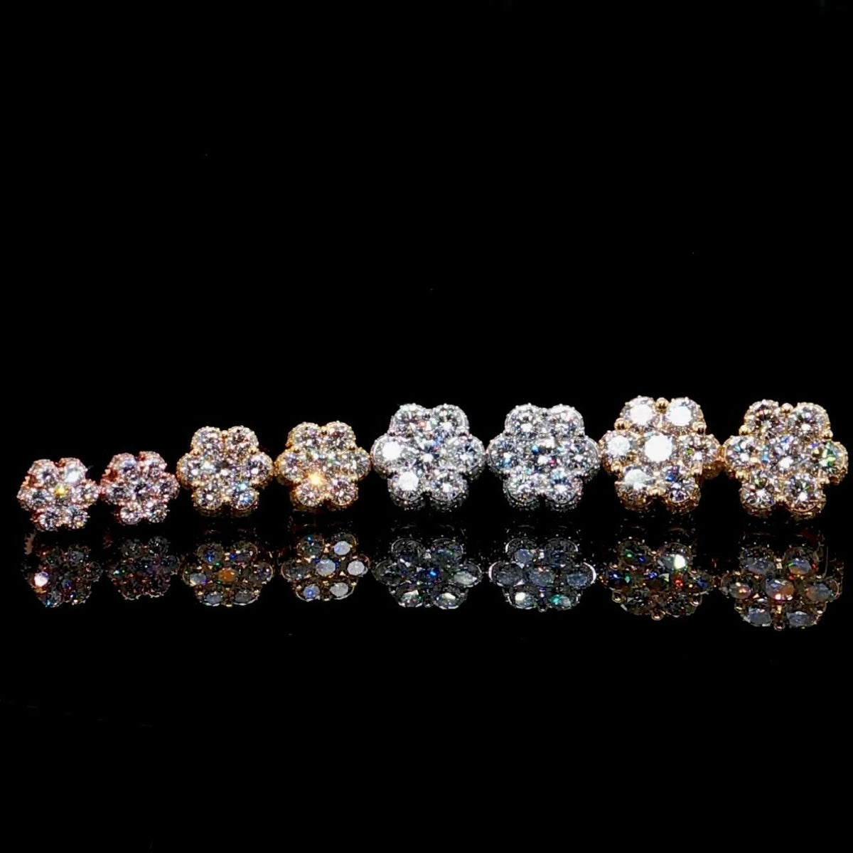 VVS Flower Studs