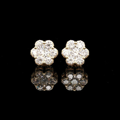 VVS Flower Studs