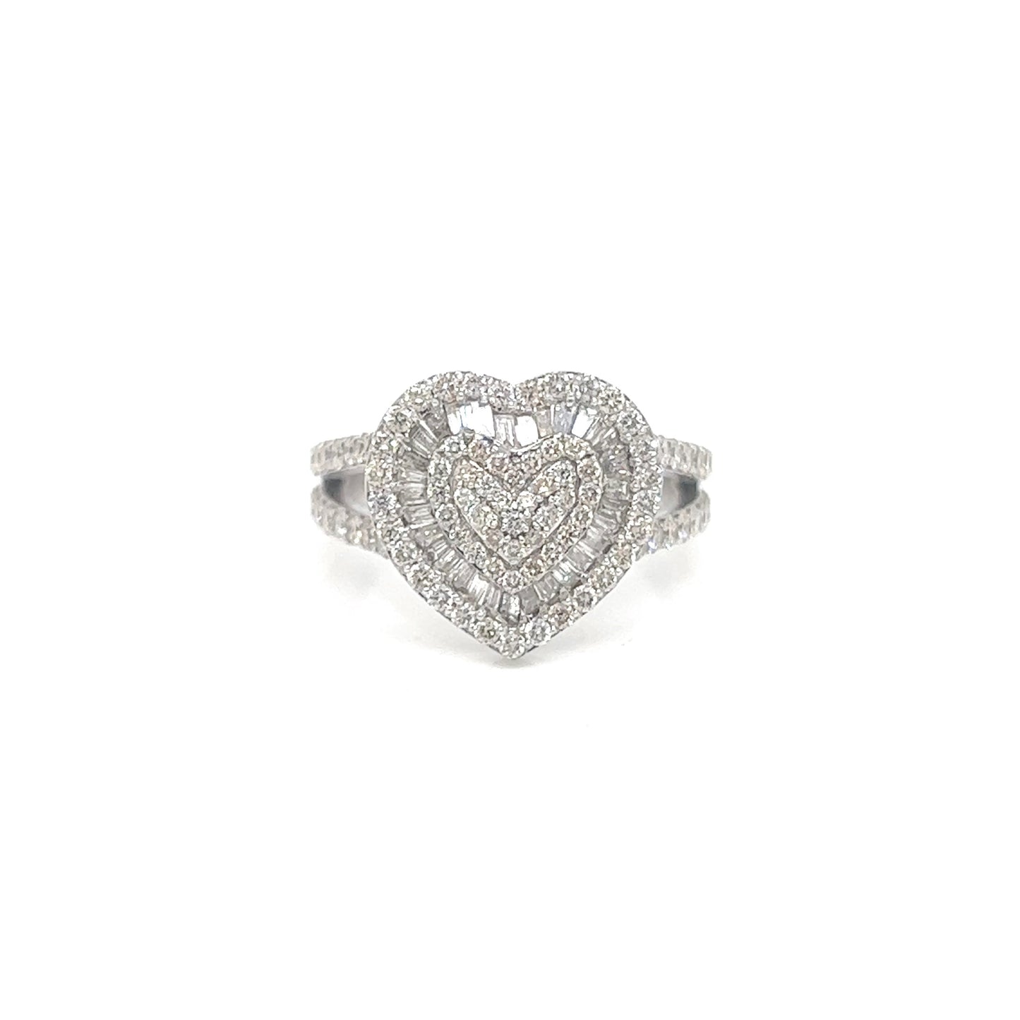 Eternal Diamond Heart Ring
