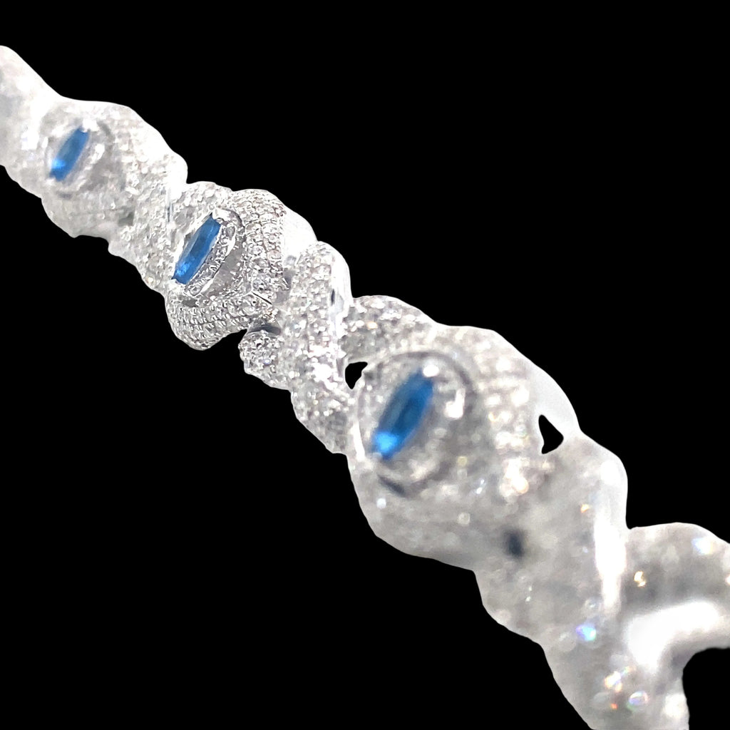 Diamond Evil Eye Bracelet