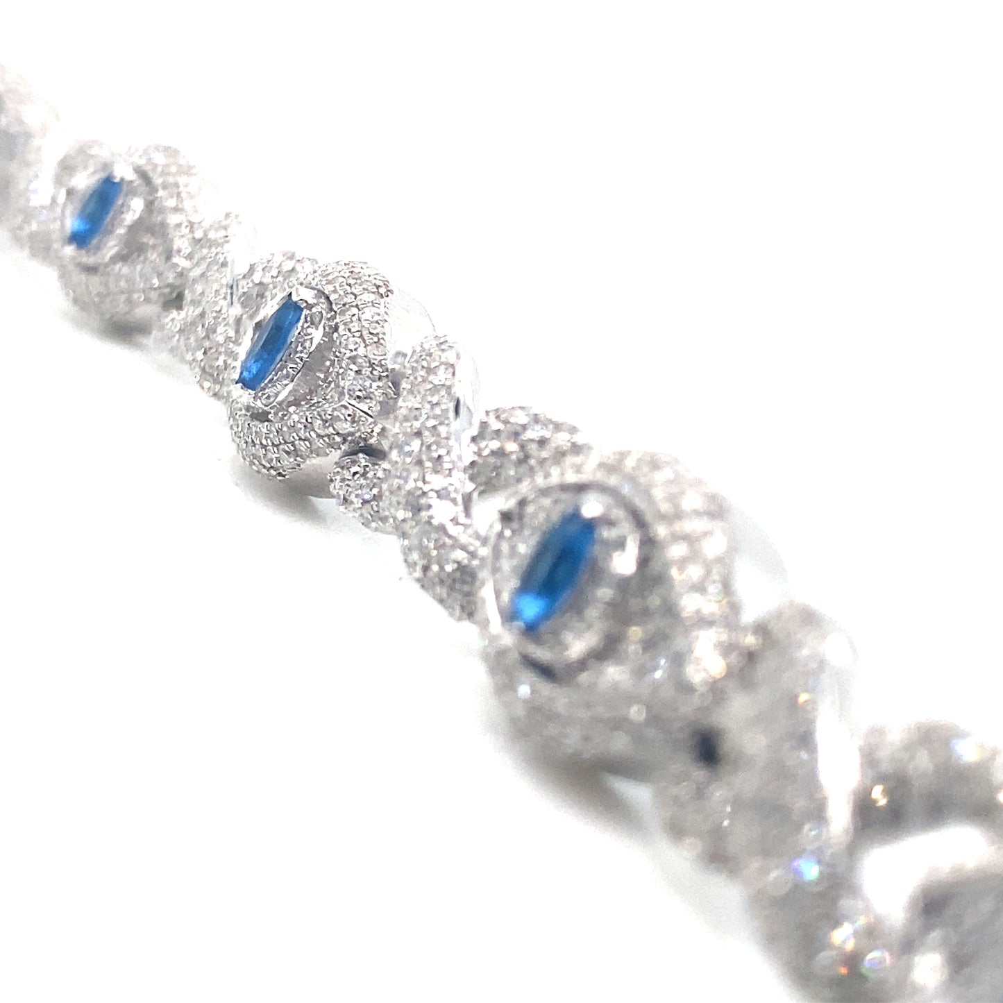 Diamond Evil Eye Bracelet