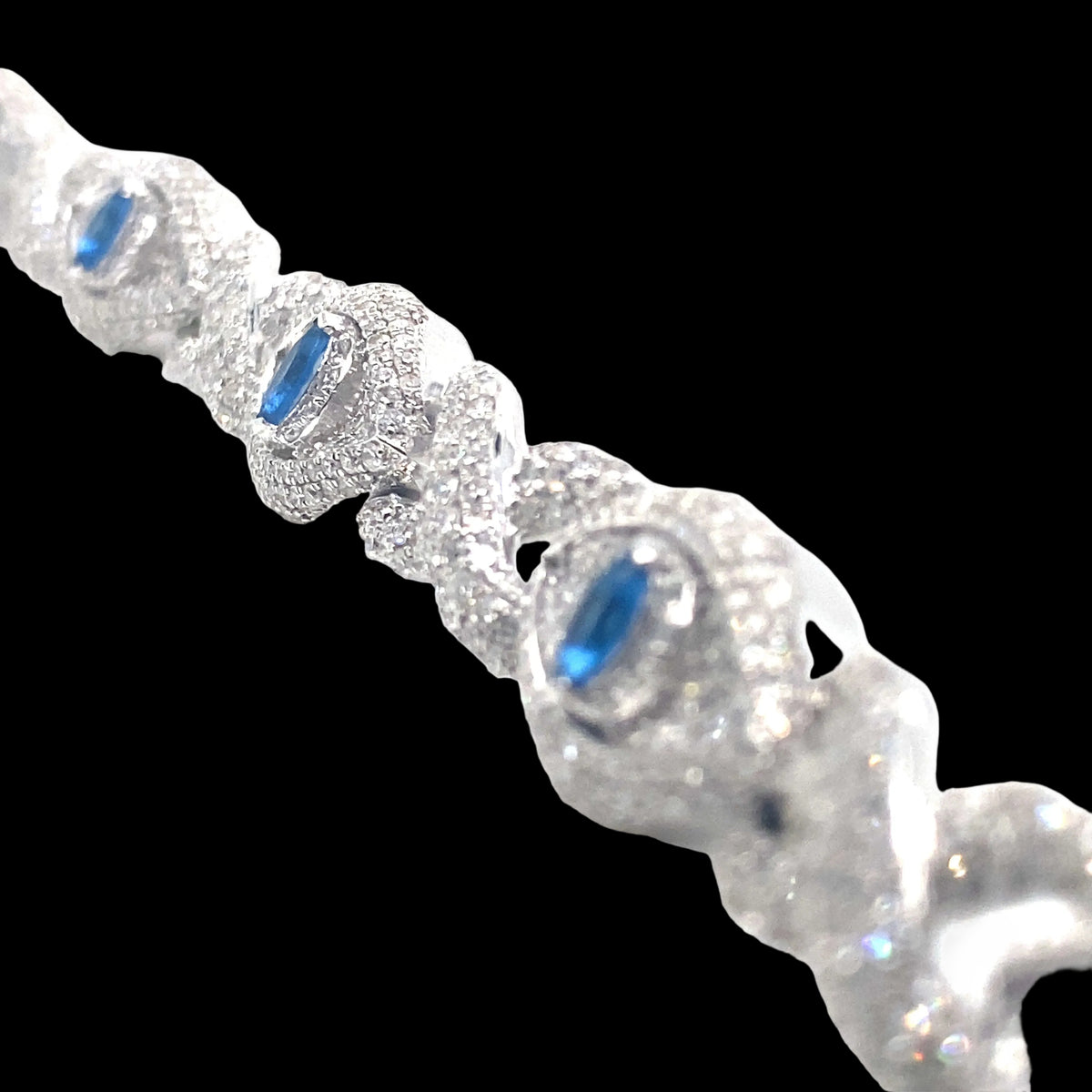 Diamond Evil Eye Bracelet