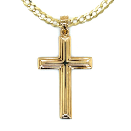 Solid Gold Cross in 14KT