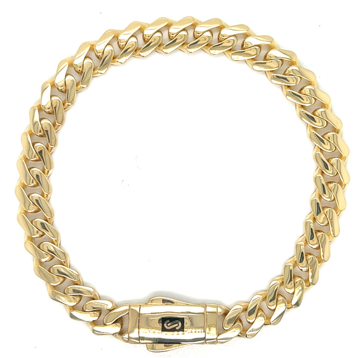 14KT Monaco Cuban Bracelets