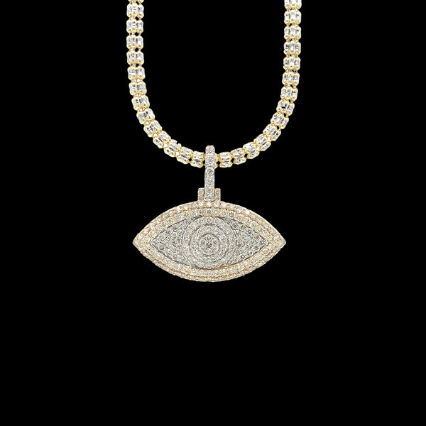 Evil Eye Diamond Pendant