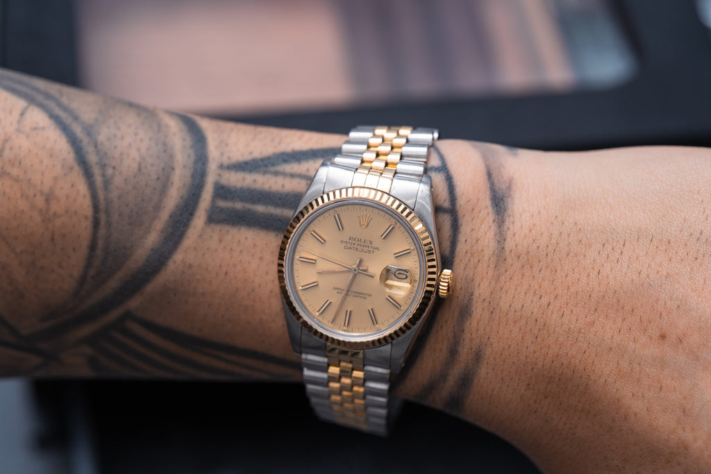 Two Tone Rolex Date Just 36mm