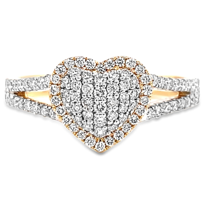 The Diamond Heart Ring