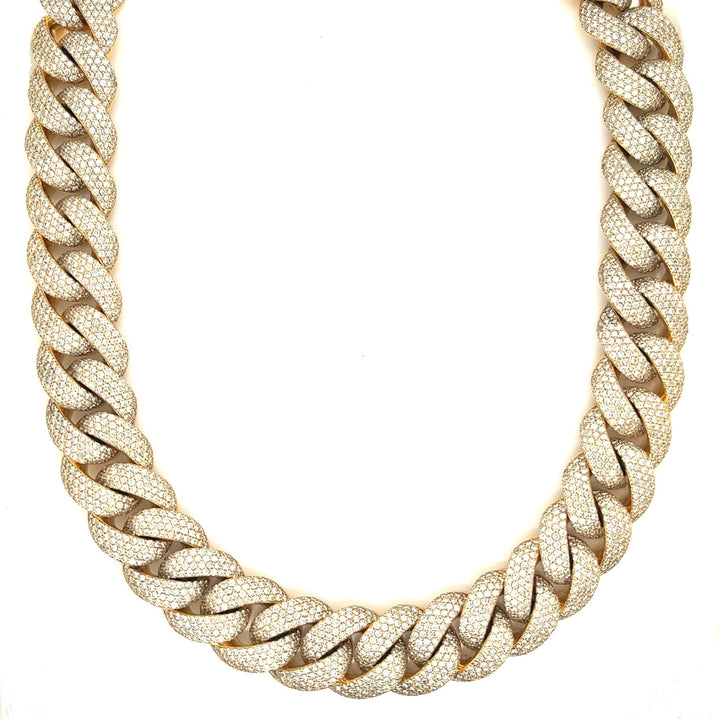 15MM Diamond Cuban Chain