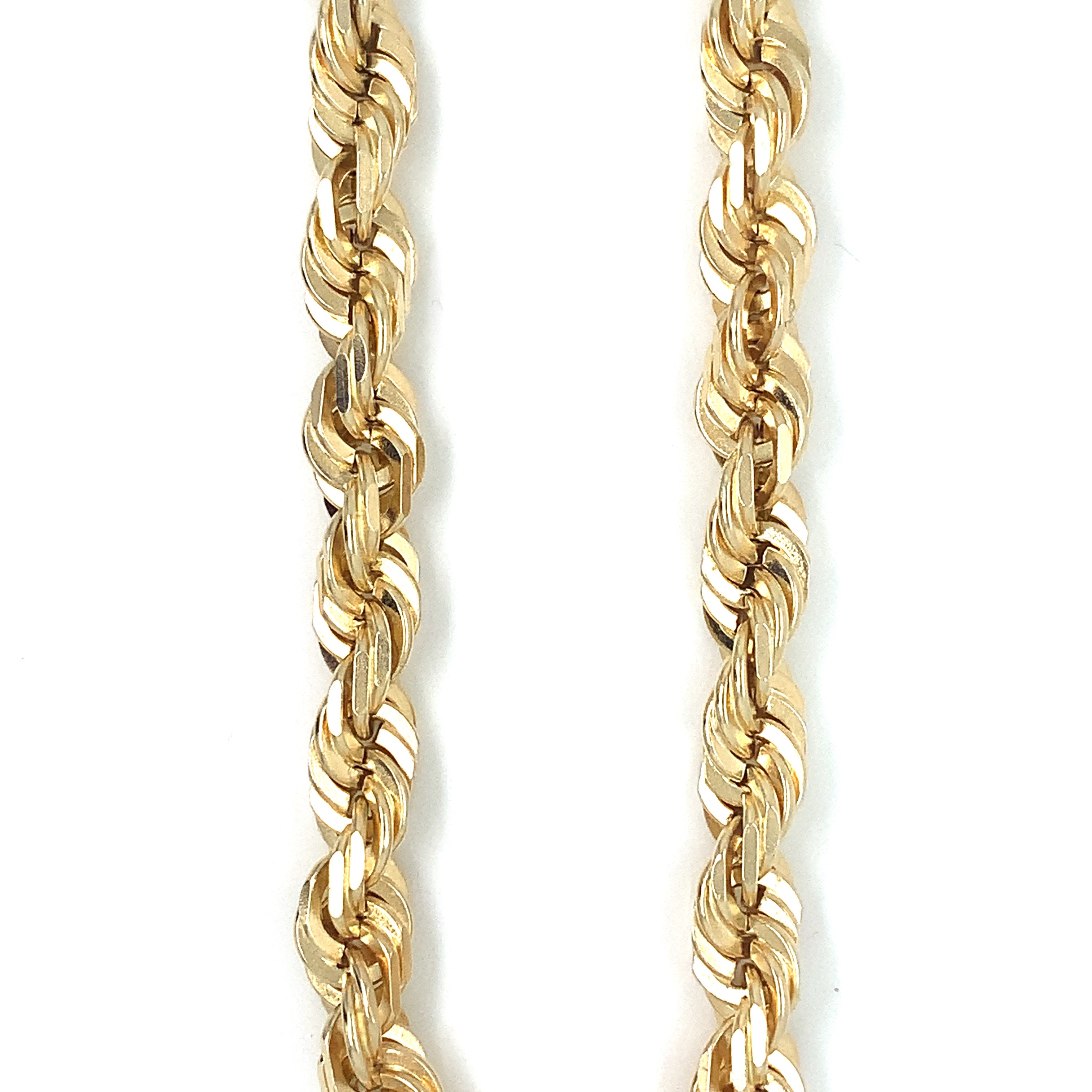 7MM Solid Rope Bracelet – Rocco's Jewelry