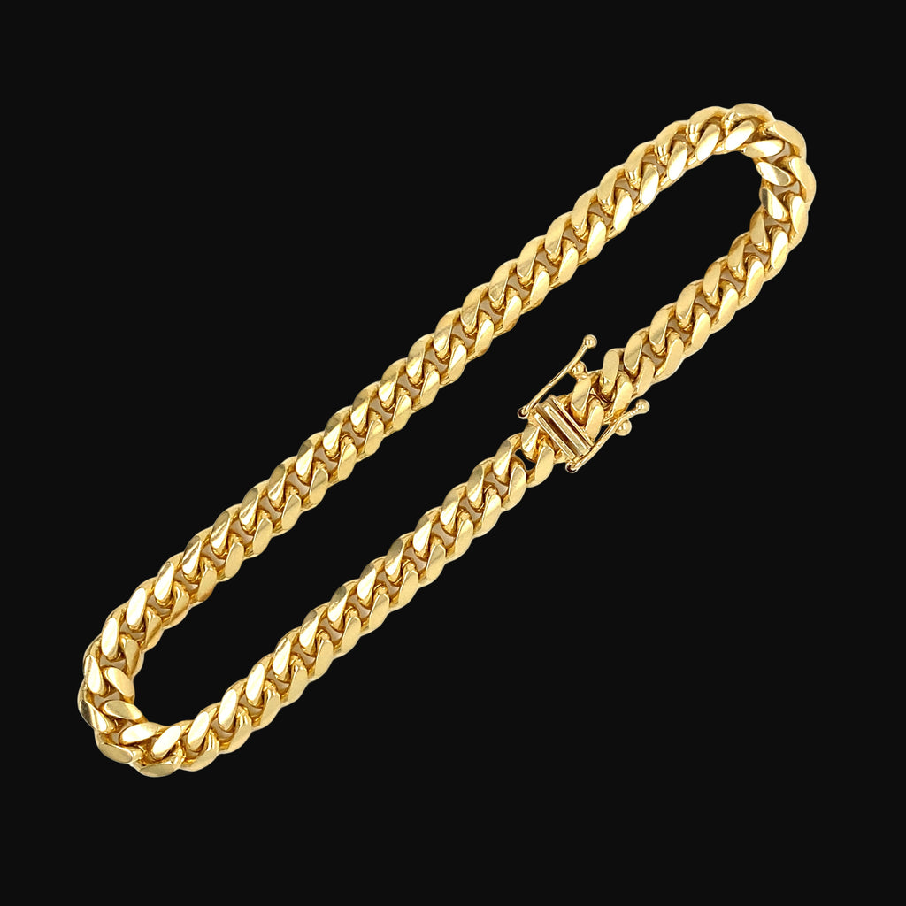 Solid Cuban Link Bracelets