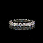 1.5CT Pointer Diamond Engagement Eternity Band