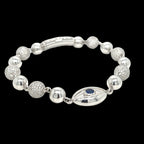 Diamond Evil Eye Bracelet