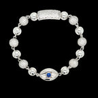 Diamond Evil Eye Bracelet