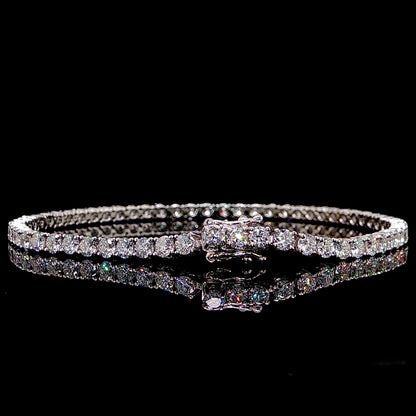 10Kt Lab Diamond Tennis Bracelet