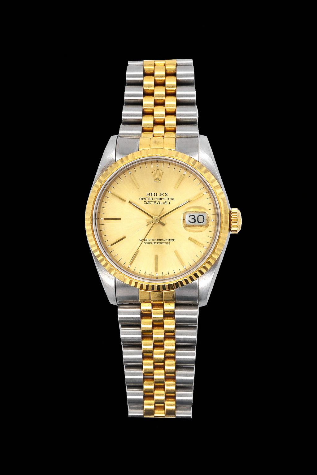 Rolex Datejust 36MM Two Tone Yellow Gold