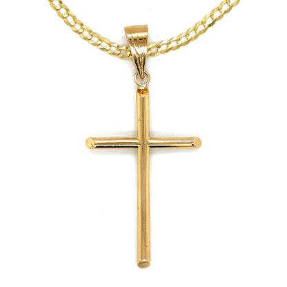 Solid Gold Cross in 14KT