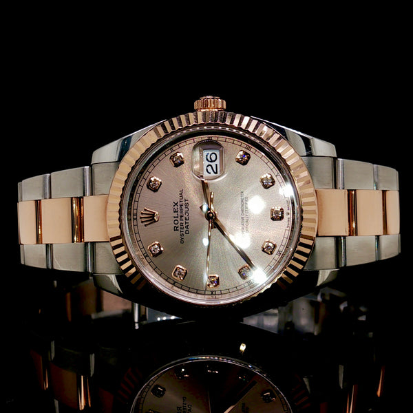 Rolex Datejust 41MM Two Tone Rose Gold