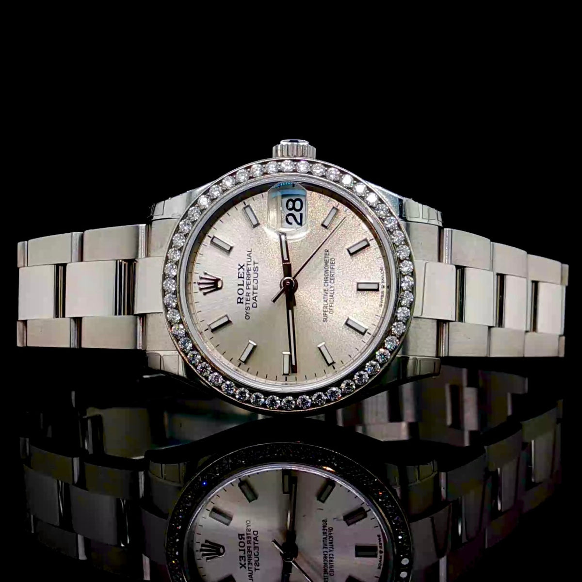 Diamond Bezel Rolex Datejust 31MM