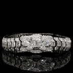 Mens Diamond Bracelet Cobra