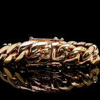 Solid Cuban Link Bracelet 17.5MM