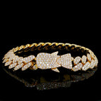 12MM Diamond Cuban Bracelet