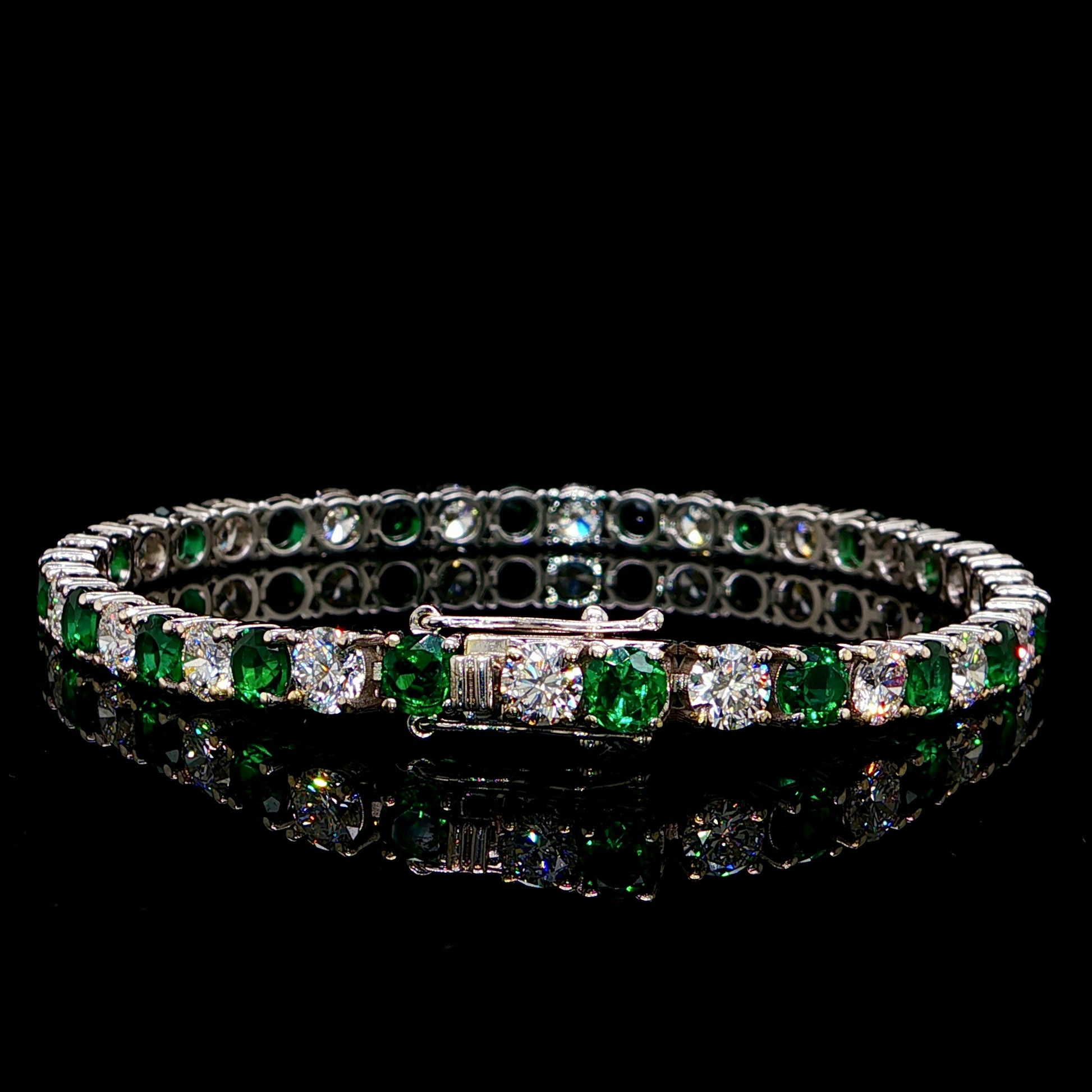 Emerald Tennis Bracelet