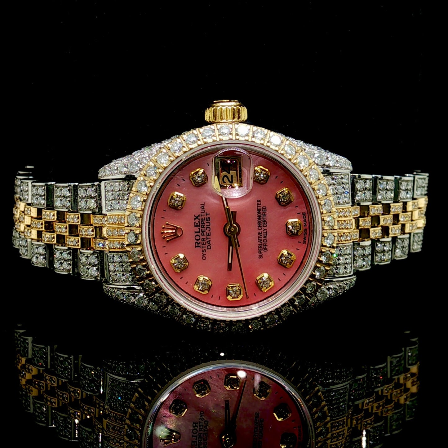 Rolex Datejust 26MM Diamond 9 CTW