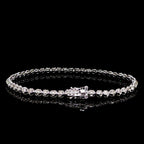 Platinum Diamond Tennis Bracelet 3MM