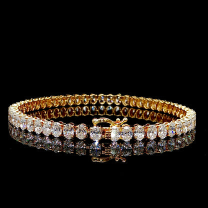 Oval Diamond Bracelet