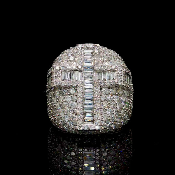 Diamond Cross Ring