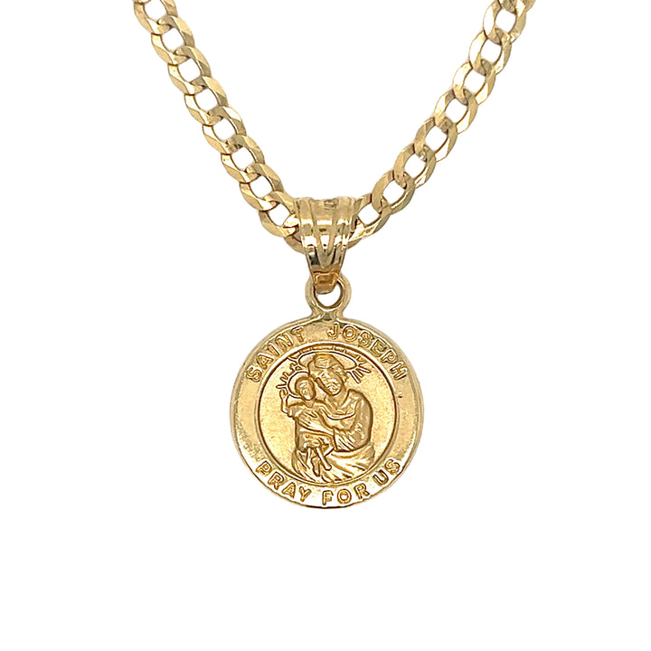 Saint Joseph Medallion Chain Set