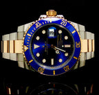 Two Tone Gold Rolex Submariner “Bluesy”
