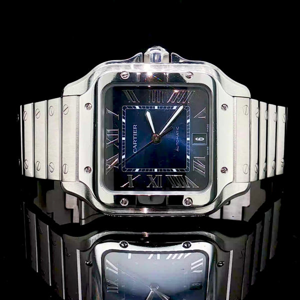 Cartier Santos Large Stainless Steel