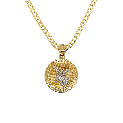 Saint Michael Medallion Chain Set
