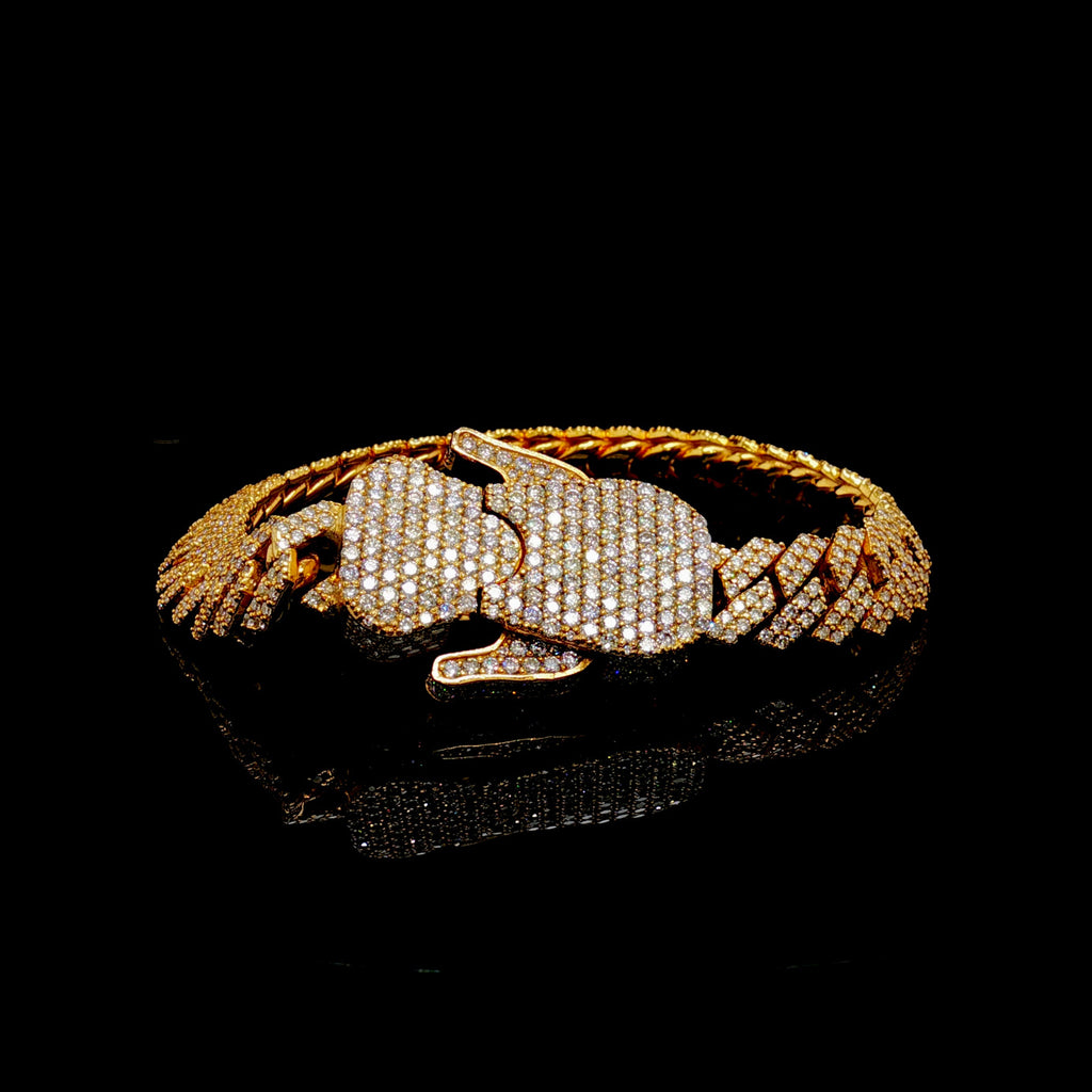 11MM Diamond Cuban Bracelet