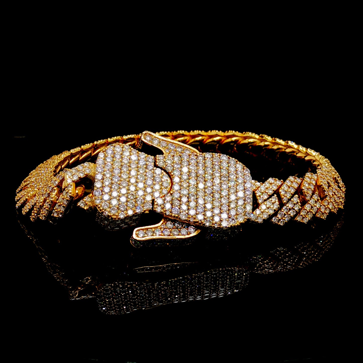 11MM Diamond Cuban Bracelet