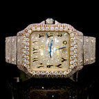 Diamond 20 CTW Cartier Santos Large Two Tone