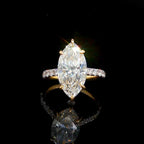 5CT Marquise Diamond Engagement Ring