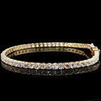 Lab Diamonds Tennis Bracelet 15 Pointer