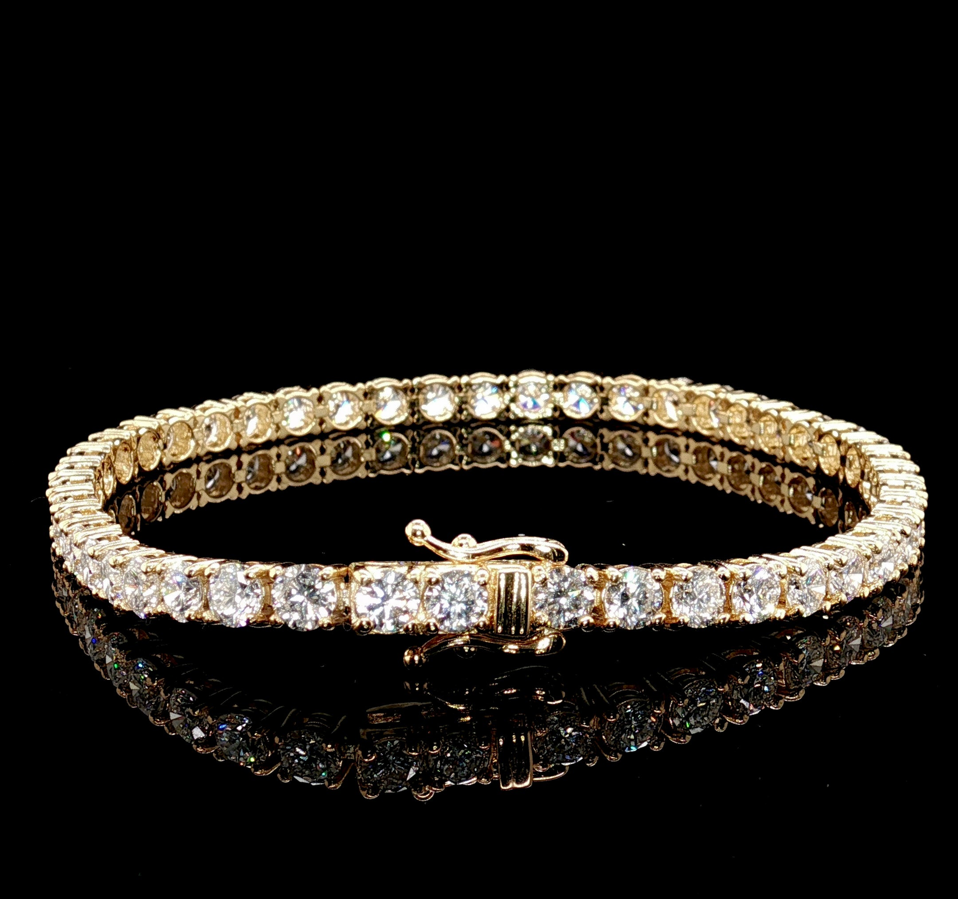 25 Pointer Diamond Tennis Bracelet
